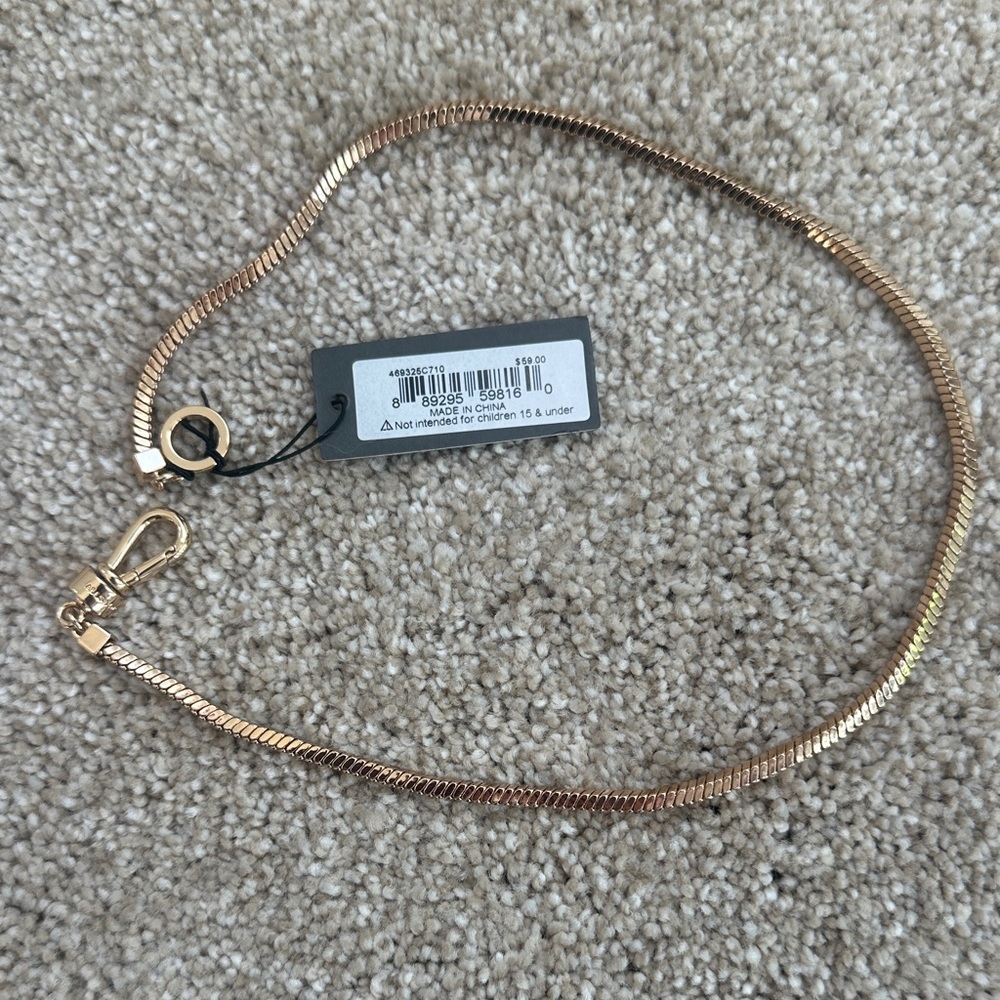 All Saints Gold Chain Necklace